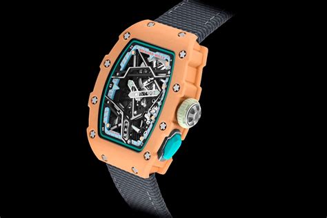 rm 07.01 richard mille orologio donna trasparente